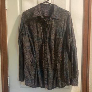 Wrangler womens snap shirt